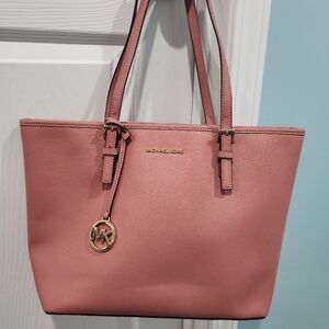 Michael Kors Pink Tote Bag